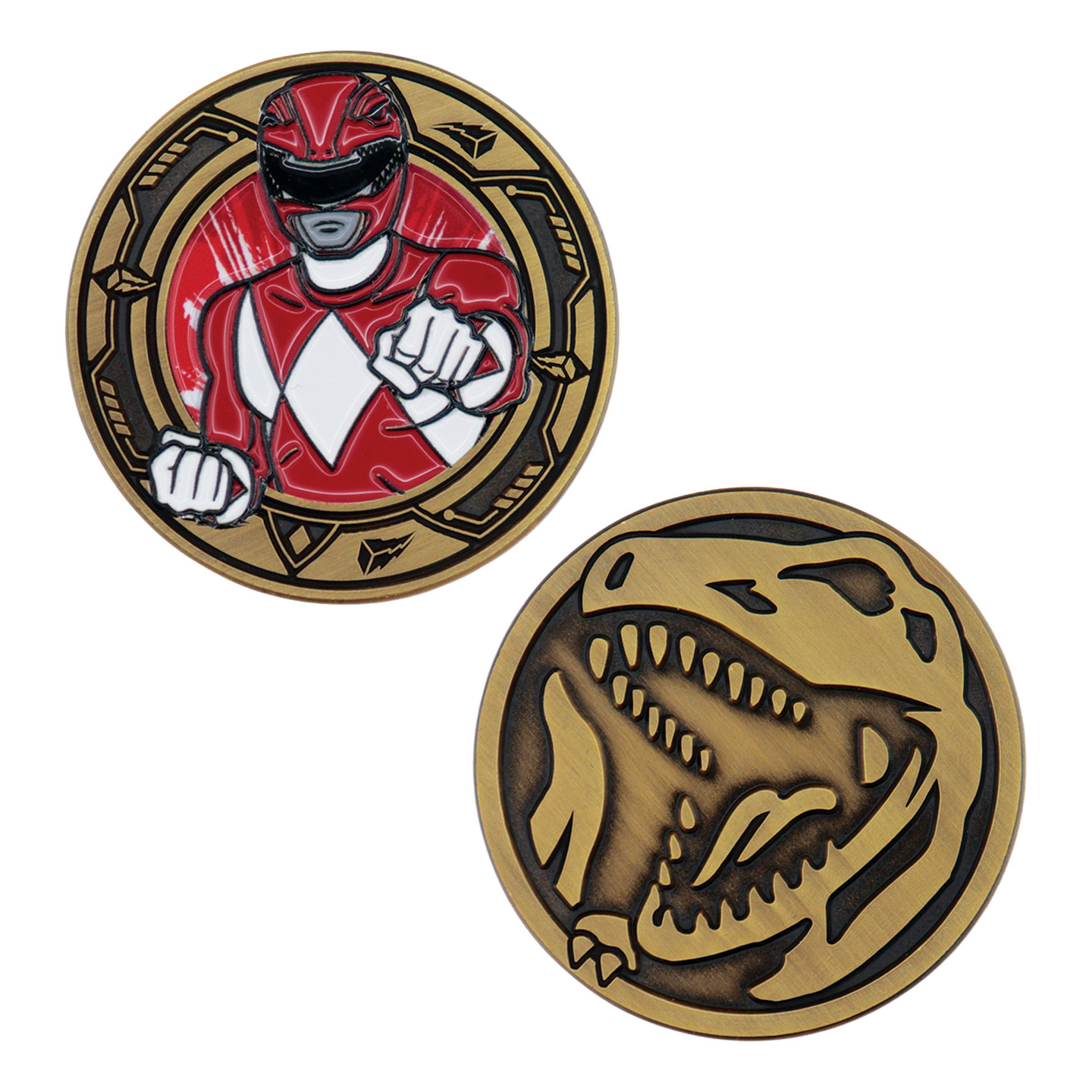 Power Rangers - Limited Edition Red Ranger Coin