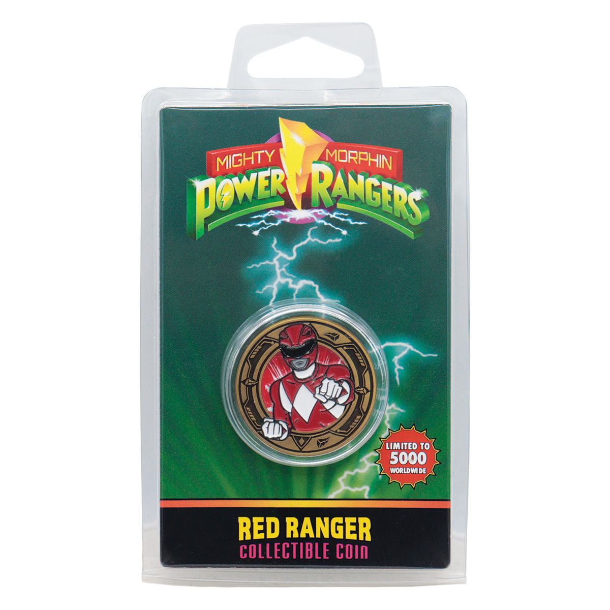 Power Rangers - Limited Edition Red Ranger Coin