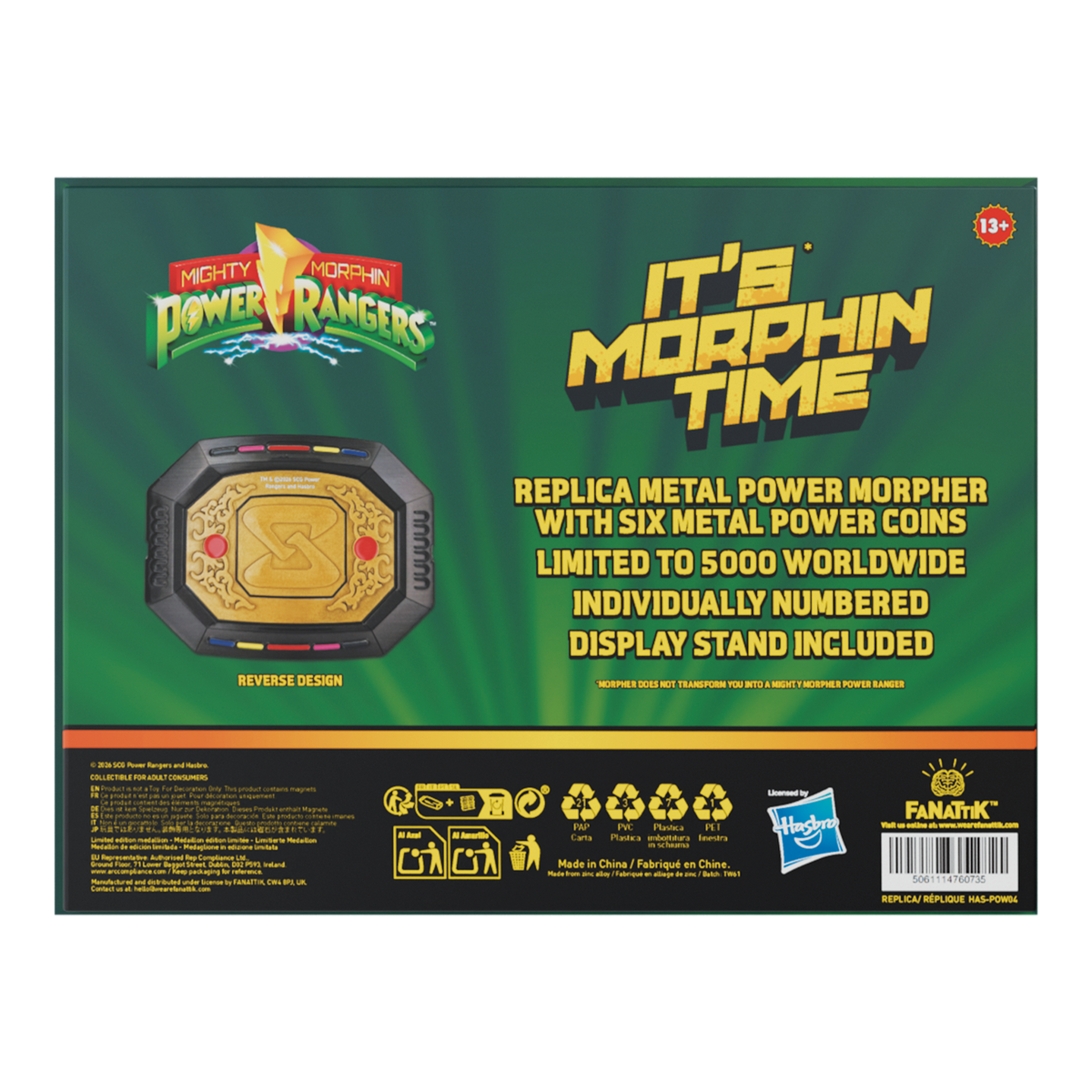 Power Rangers - Limited Edition Replica Interchangeable Power Morpher