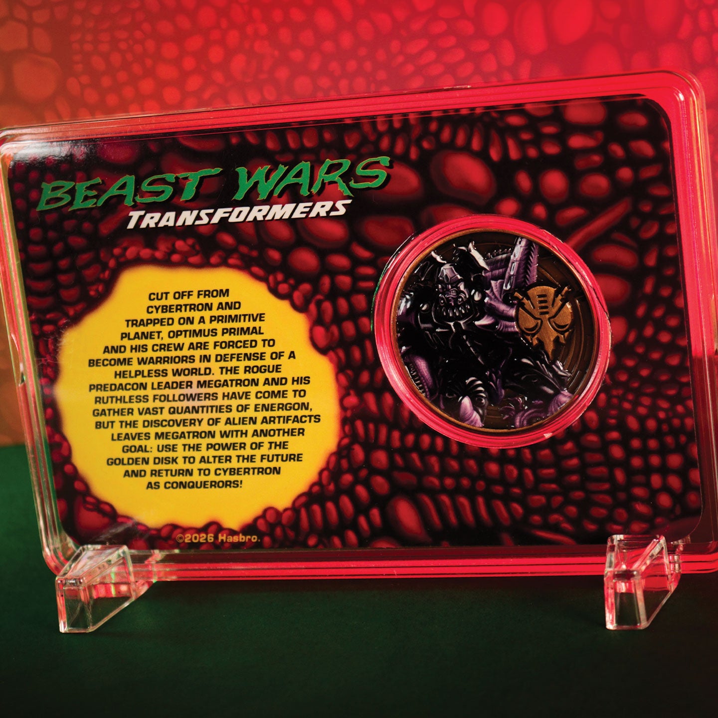 Transformers: Beast Wars - 30th Anniversary Limited Edition Presentation Coin