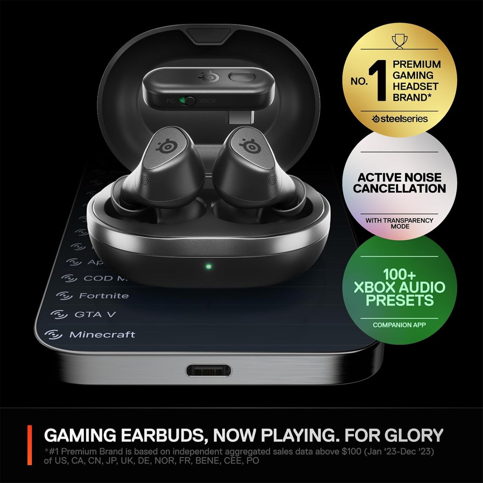 SteelSeries Arctis GameBuds for Xbox & PC