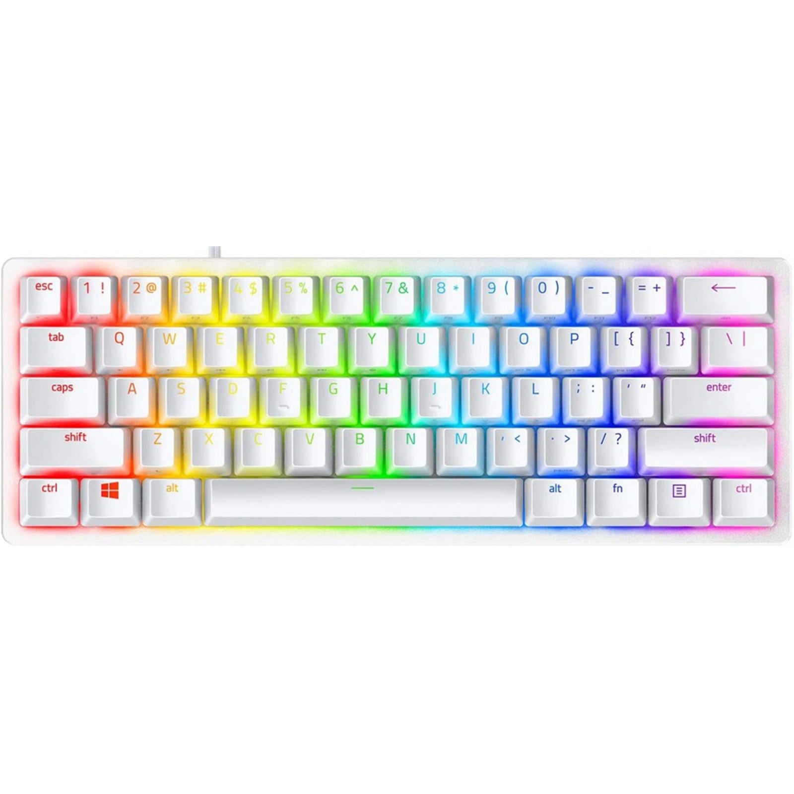 Razer Huntsman Mini - Mercury Edition - 60% Optical Gaming Keyboard