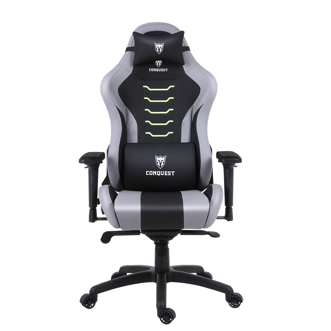 Conquest Titan X3 Gaming Chair - Black & Gray