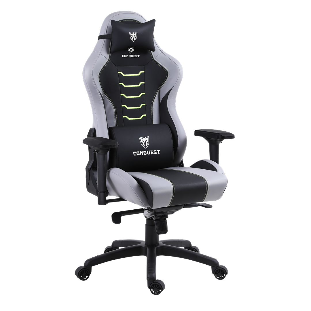 Conquest Titan X3 Gaming Chair - Black & Gray
