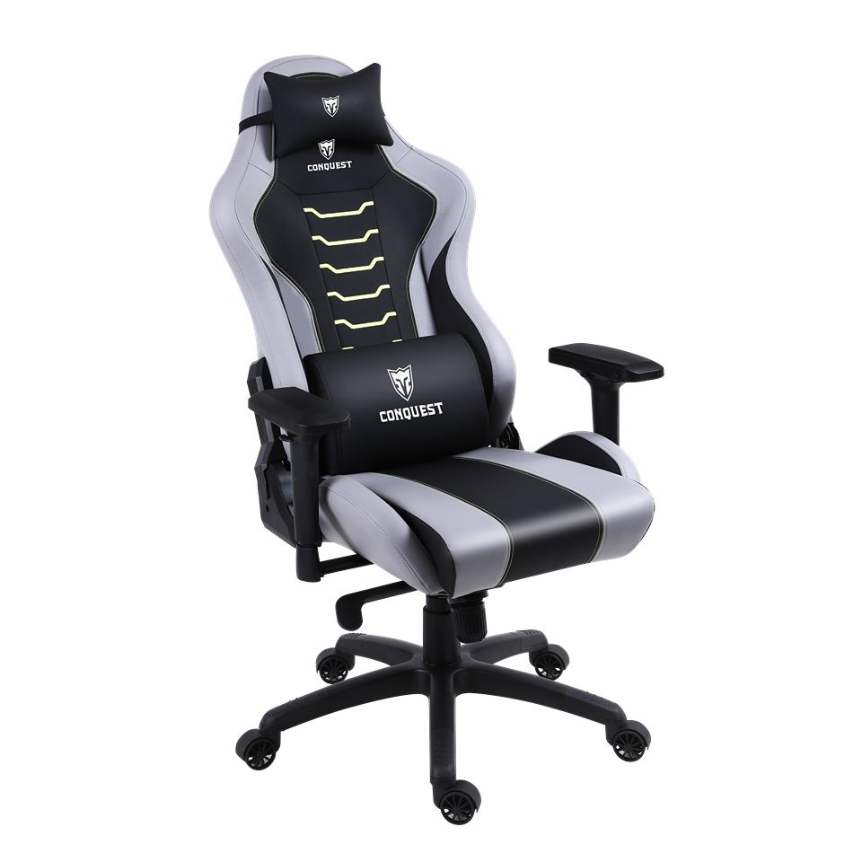 Conquest Titan X3 Gaming Chair - Black & Gray