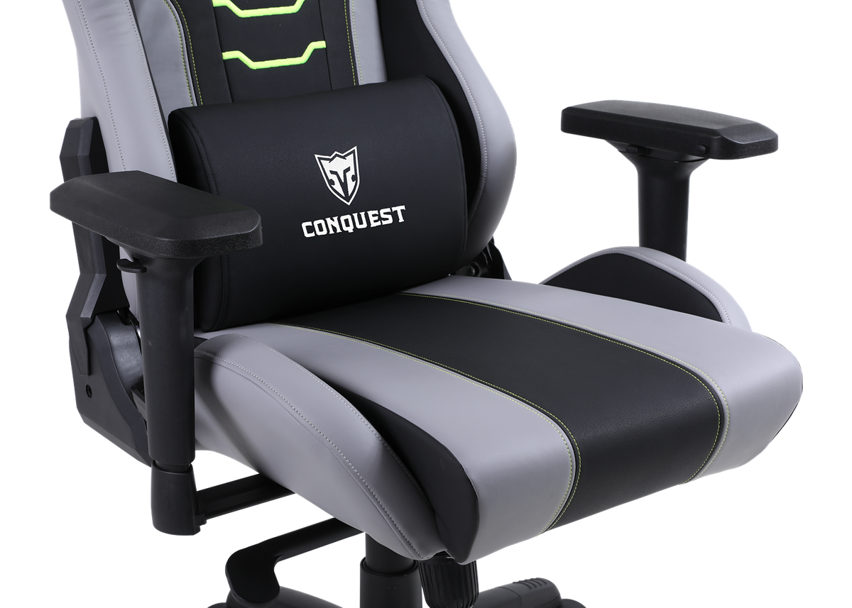 Conquest Titan X3 Gaming Chair - Black & Gray