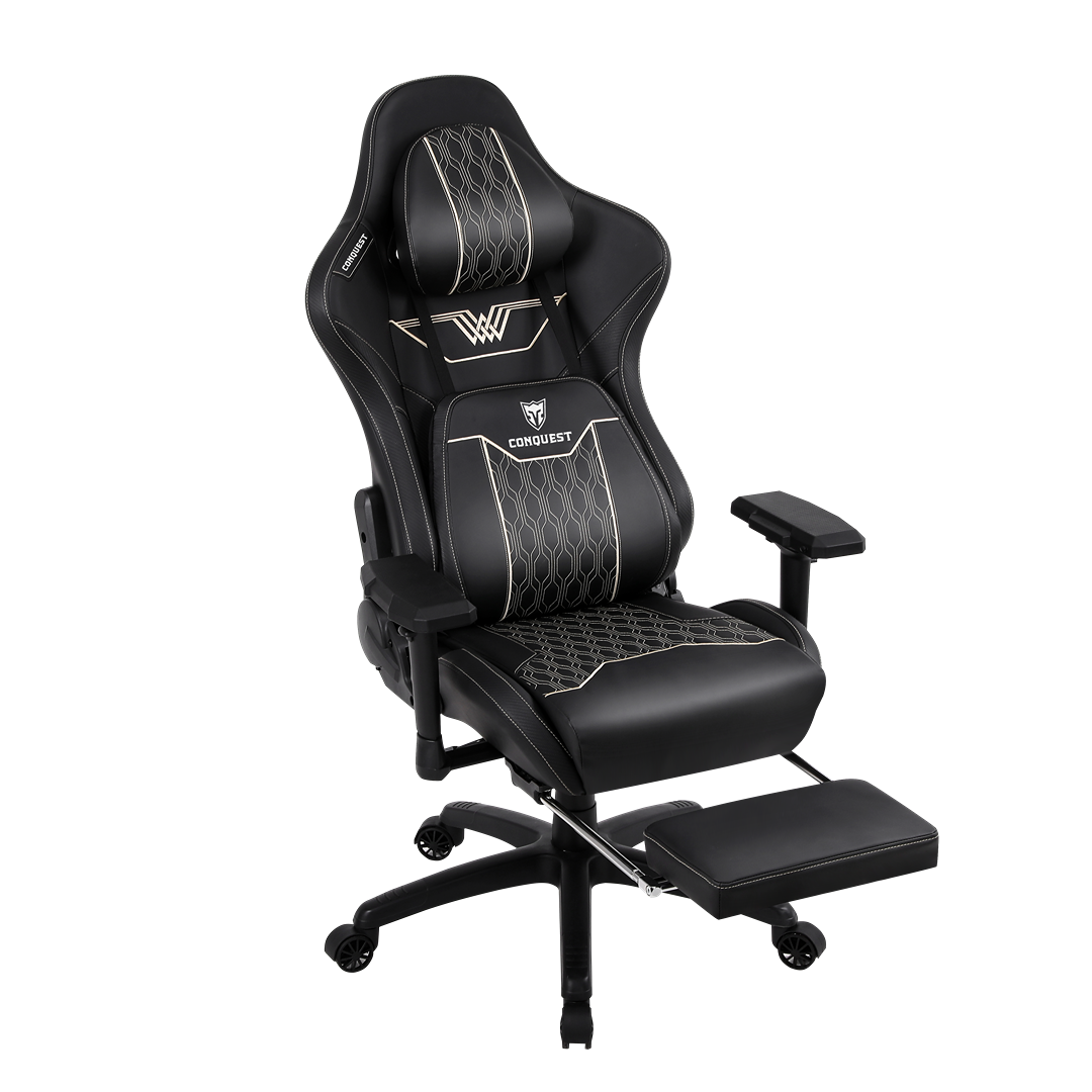 Conquest Titan X2 Gaming Chair - Black