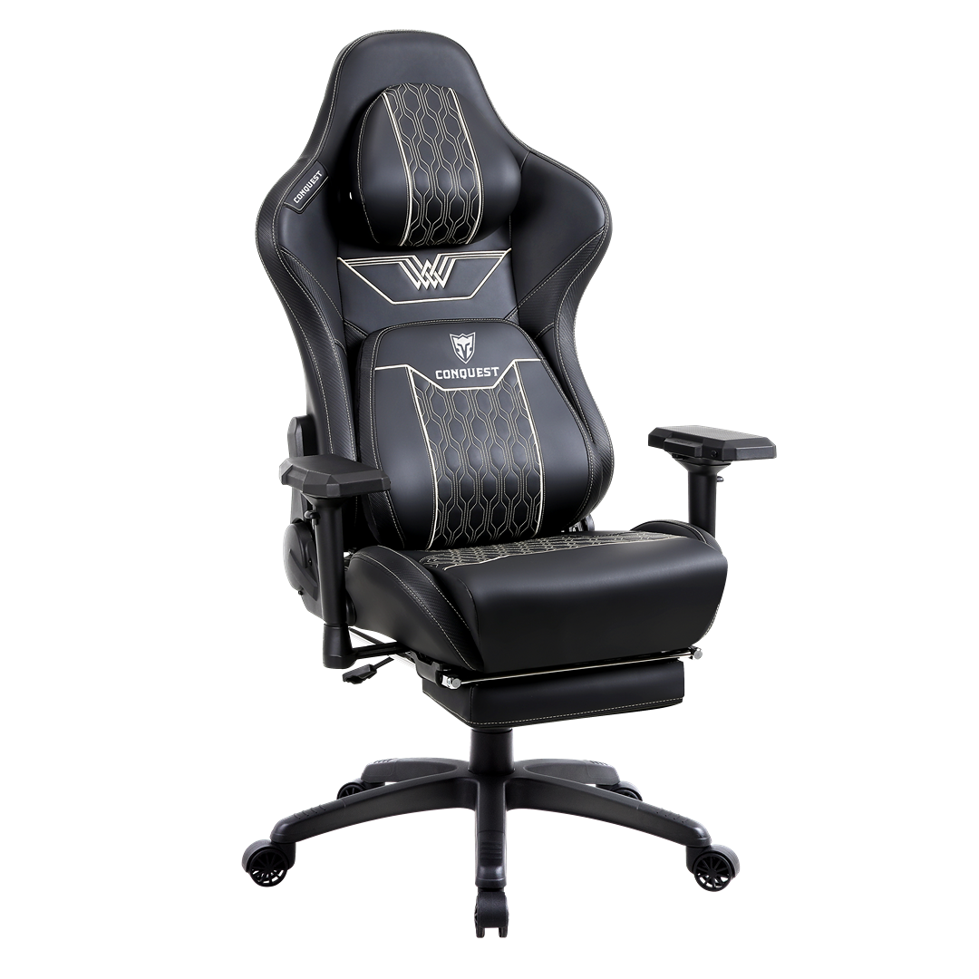 Conquest Titan X2 Gaming Chair - Black