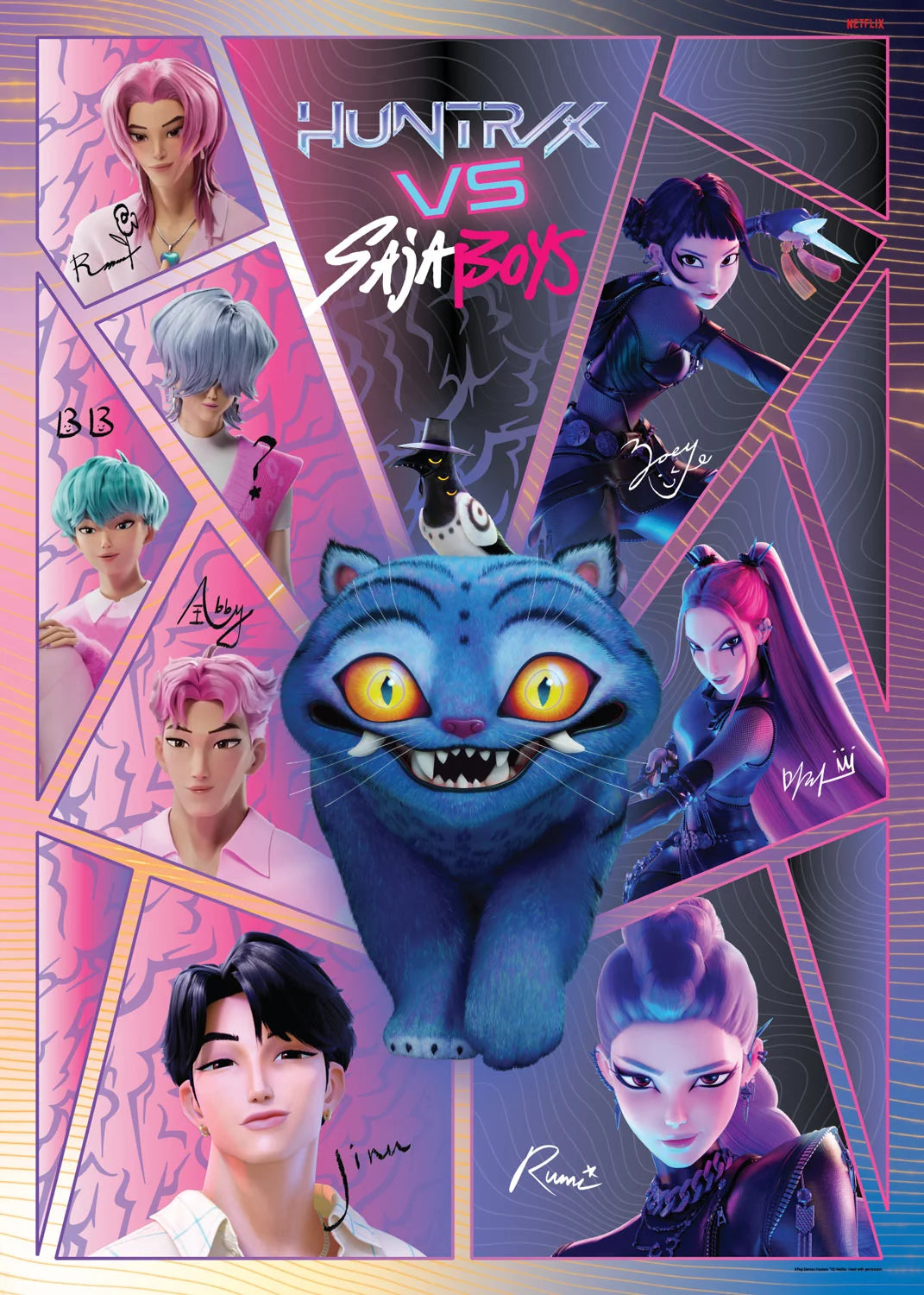 K-Pop Demon Hunters Broken Glass Puzzle (1000pcs)