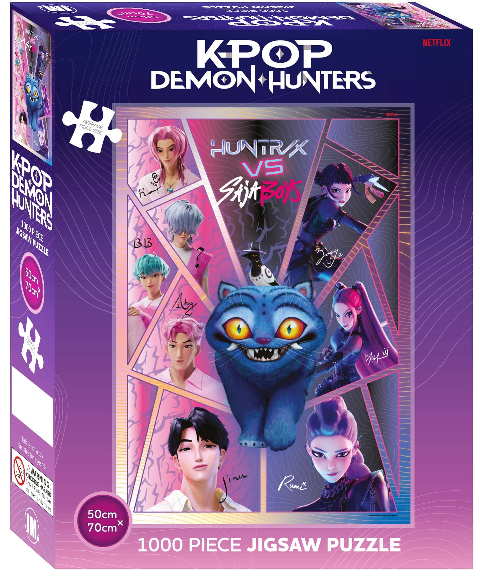 K-Pop Demon Hunters Broken Glass Puzzle (1000pcs)
