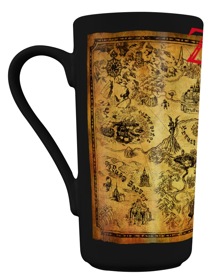 The Legend Of Zelda Map Grande Mug