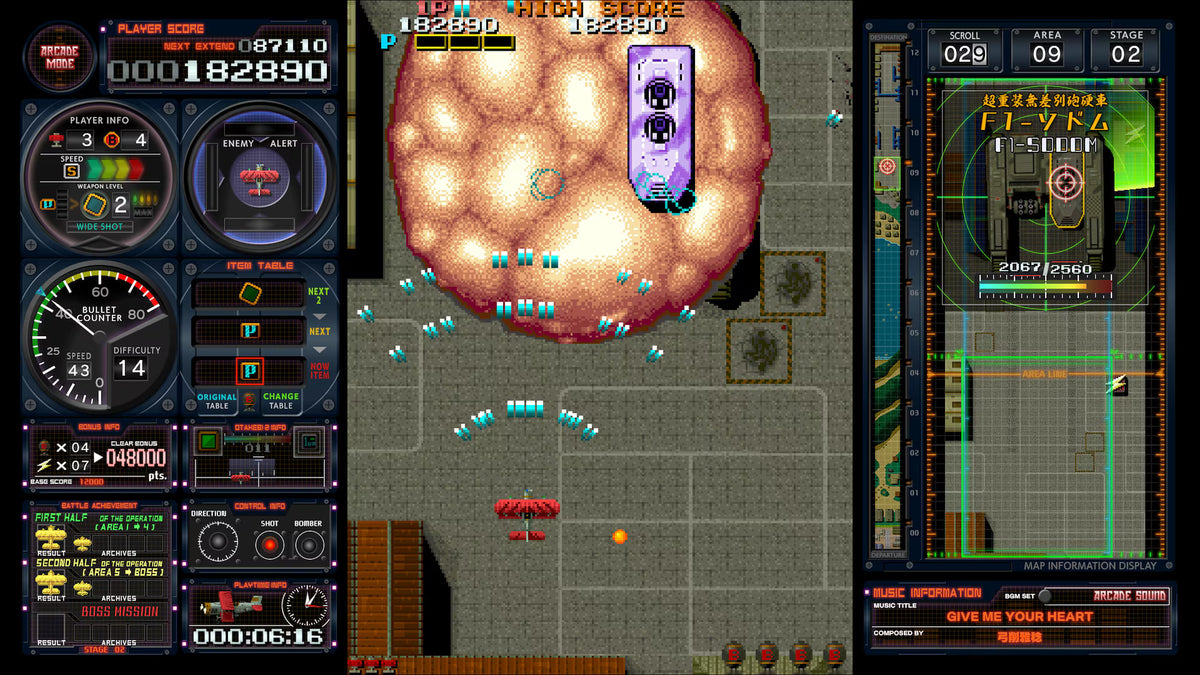 Toaplan Arcade Garage: Flying Fire Shark - Nintendo Switch