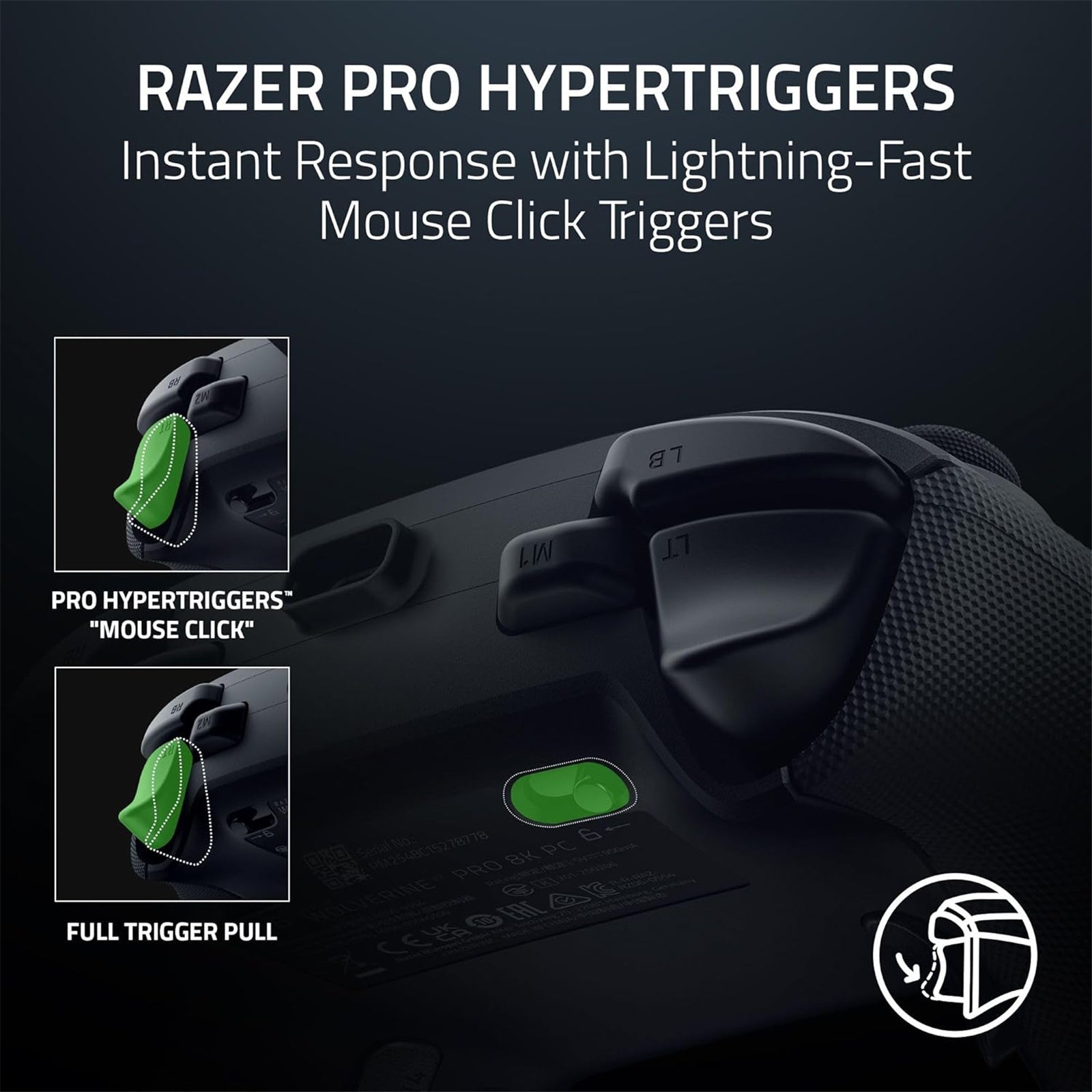 Razer Wolverine V3 Pro 8K PC - Wireless Esports Controller For PC
