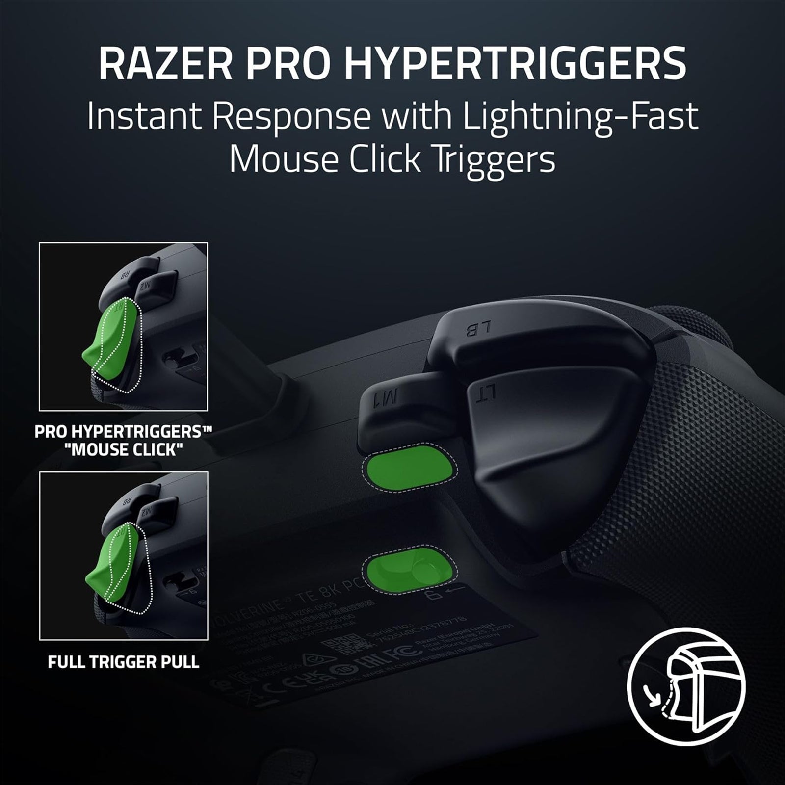 Razer Wolverine V3 Tournament Edition 8K PC - Wired Esports Controller For PC