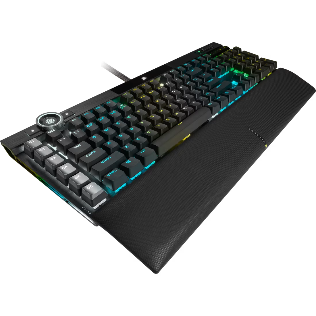 CORSAIR K100 RGB Optical-Mechanical Gaming Keyboard - OPX Rapidfire