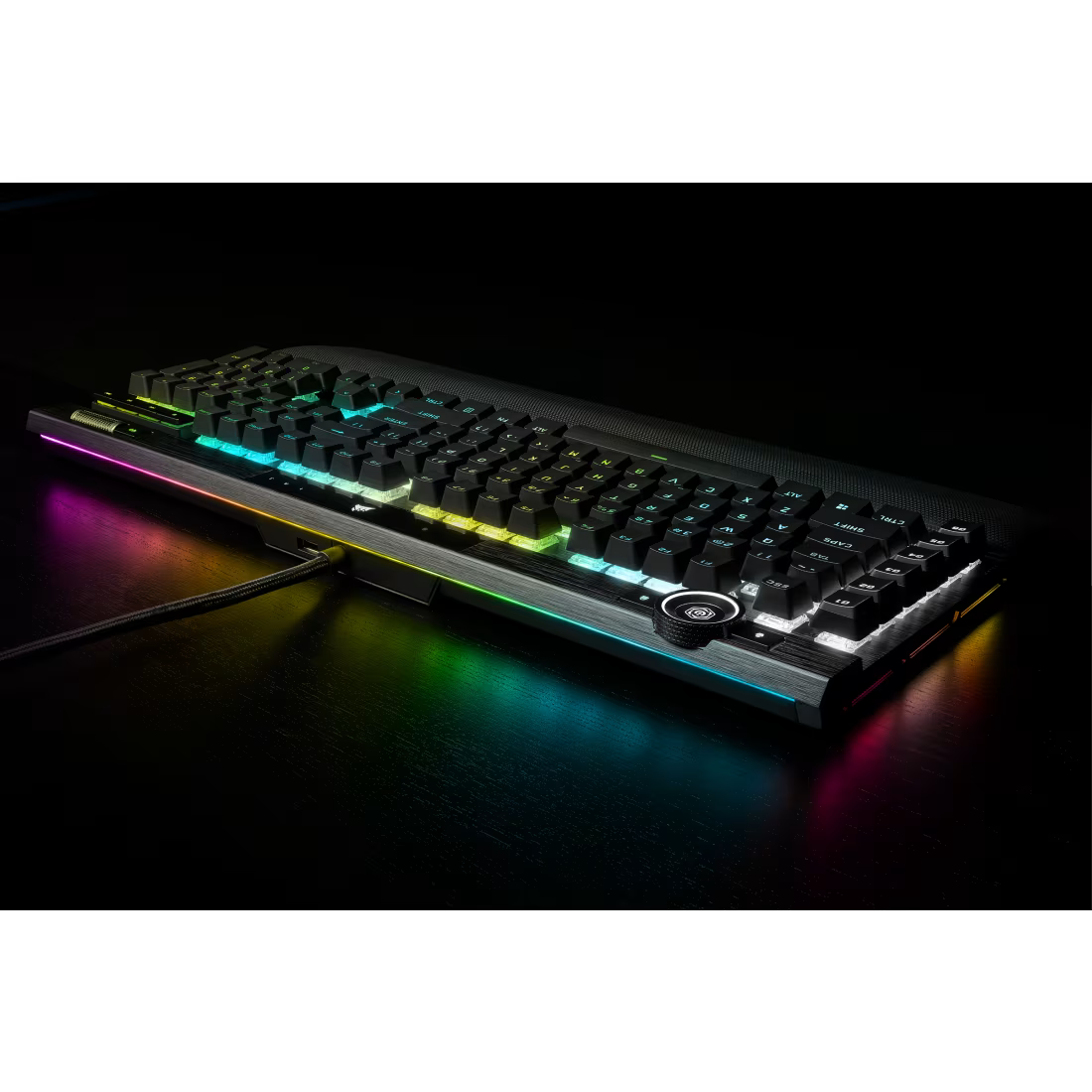 CORSAIR K100 RGB Optical-Mechanical Gaming Keyboard - OPX Rapidfire