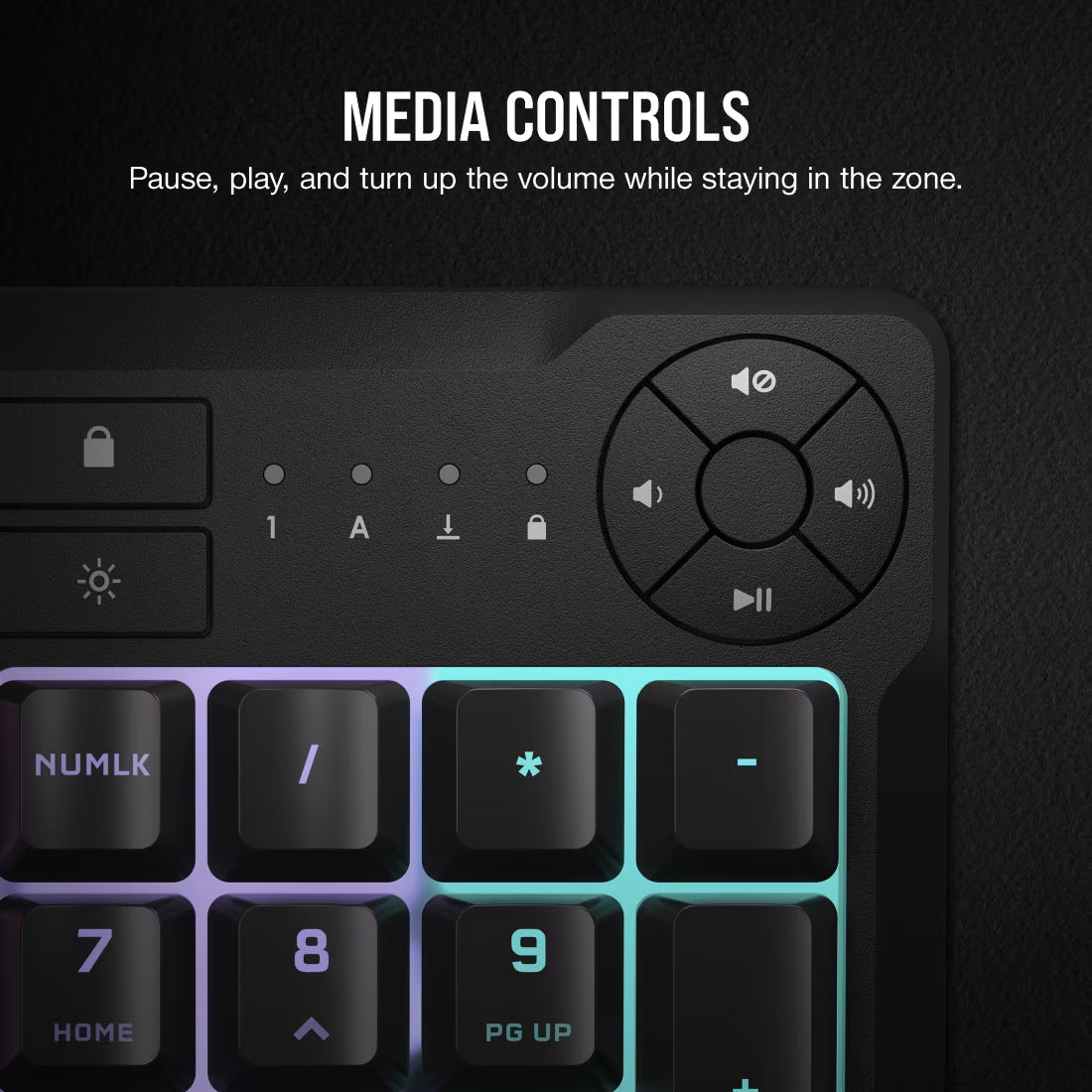 CORSAIR K55 Core RGB Gaming Keyboard