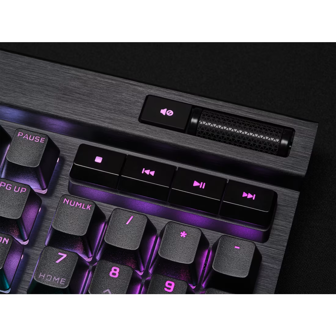 CORSAIR K70 RGB PRO Mechanical Gaming Keyboard - Cherry MX Speed Silver