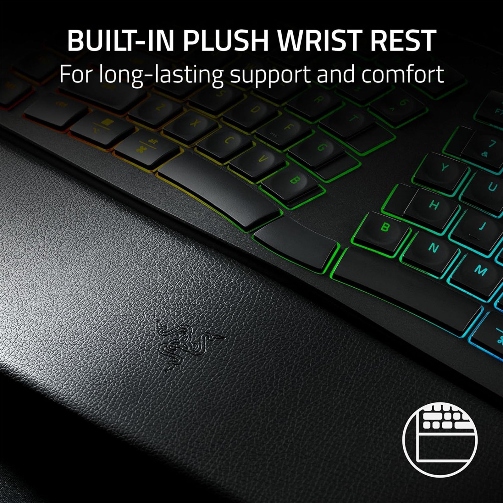 Razer Pro Type Ergo - Wireless Split Ergonomic RGB Keyboard