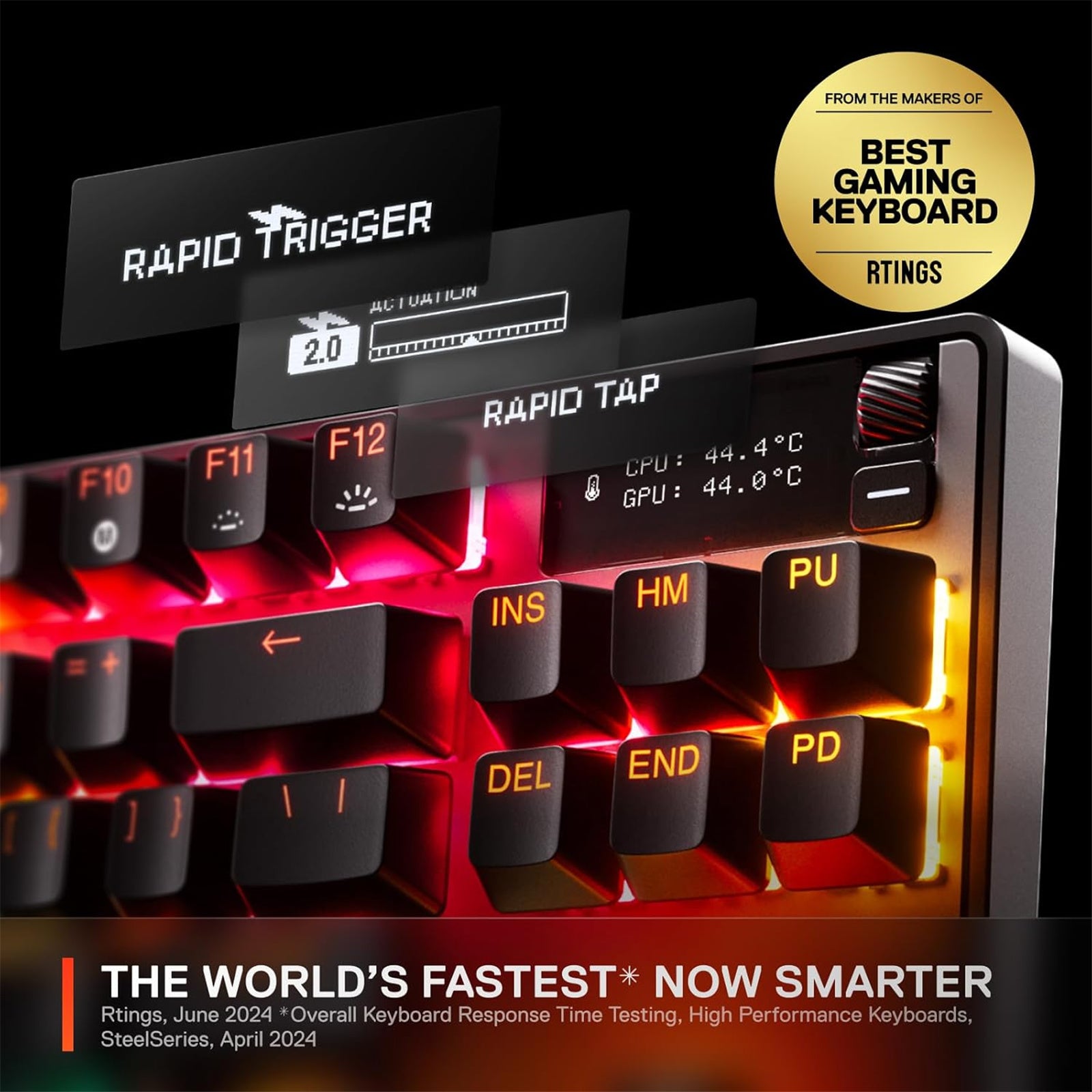 SteelSeries Apex Pro TKL Gen 3 Gaming Keyboard (US)