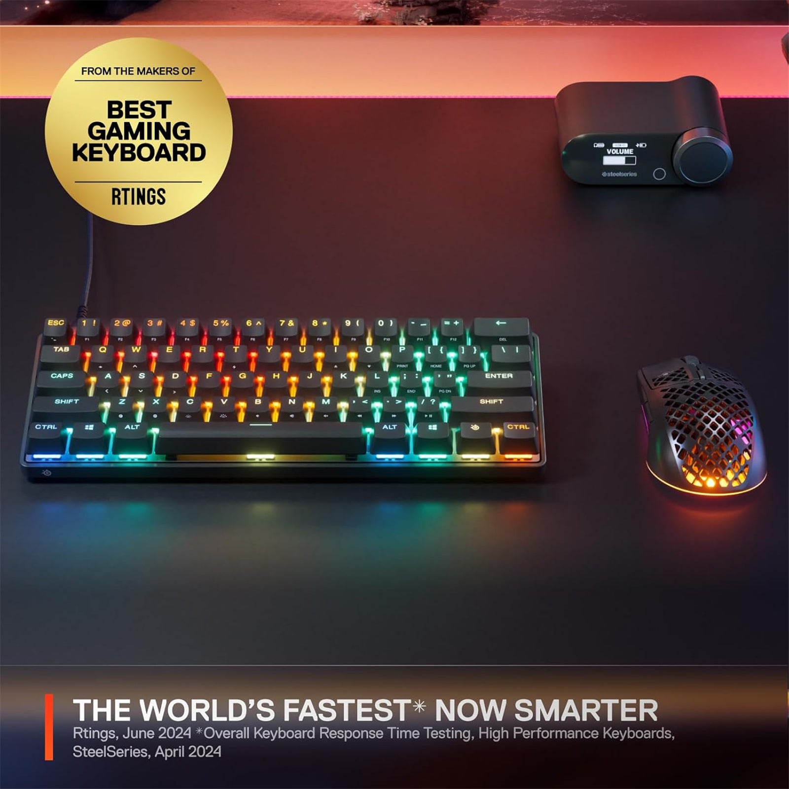 SteelSeries Apex Pro Mini Gen 3 Gaming Keyboard (US)