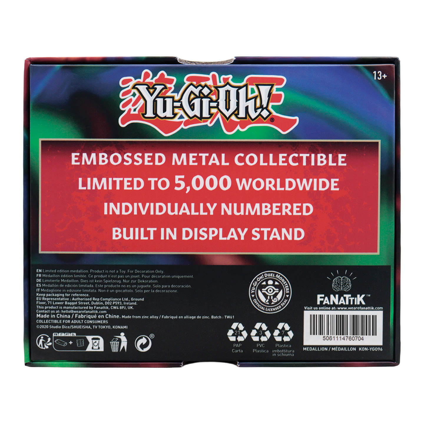 Yu-Gi-Oh! - Limited Edition Exodia Head Medallion