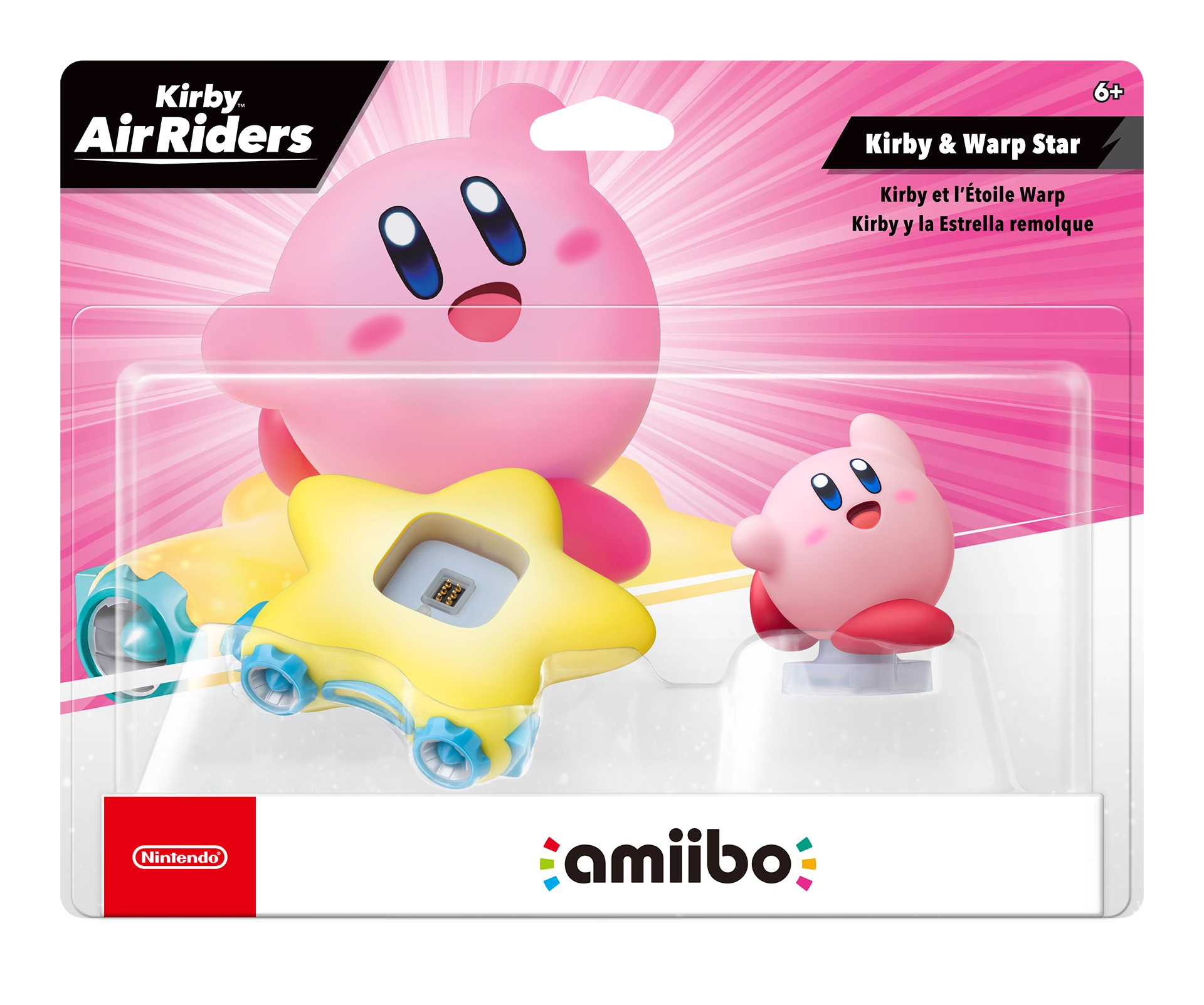 amiibo Kirby Air Riders Kirby & Warp Star