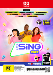 Let's Sing 2027: 2 Mic Bundle - Nintendo Switch 2