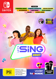 Let's Sing 2027: 2 Mic Bundle - Nintendo Switch