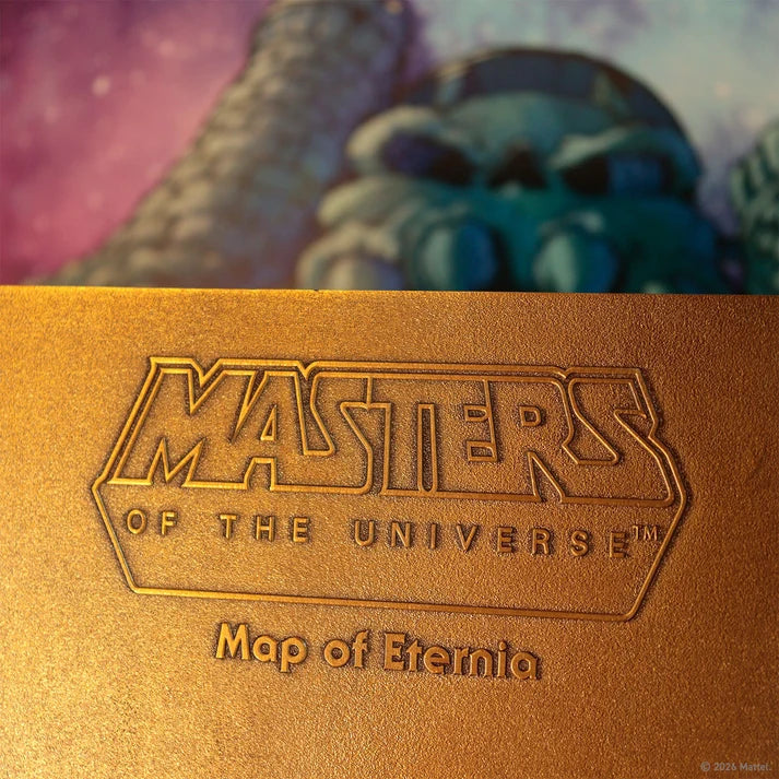 Masters of the Universe - Limited Edition Metal Map of Eternia