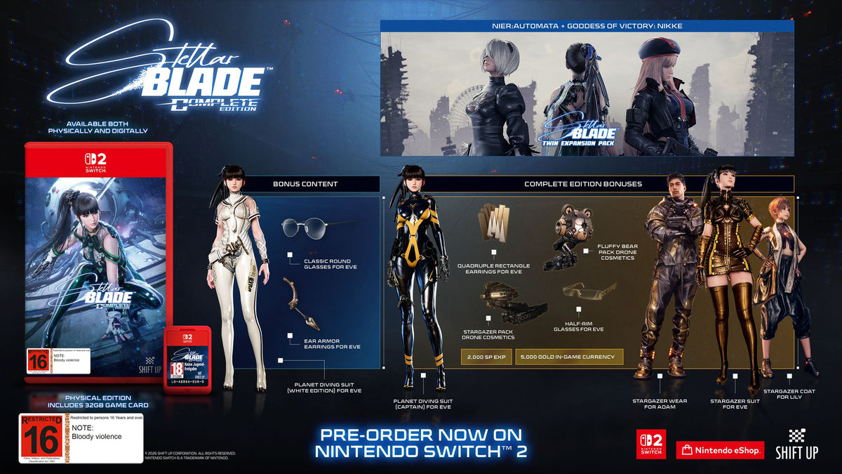Stellar Blade: Complete Edition - Nintendo Switch 2