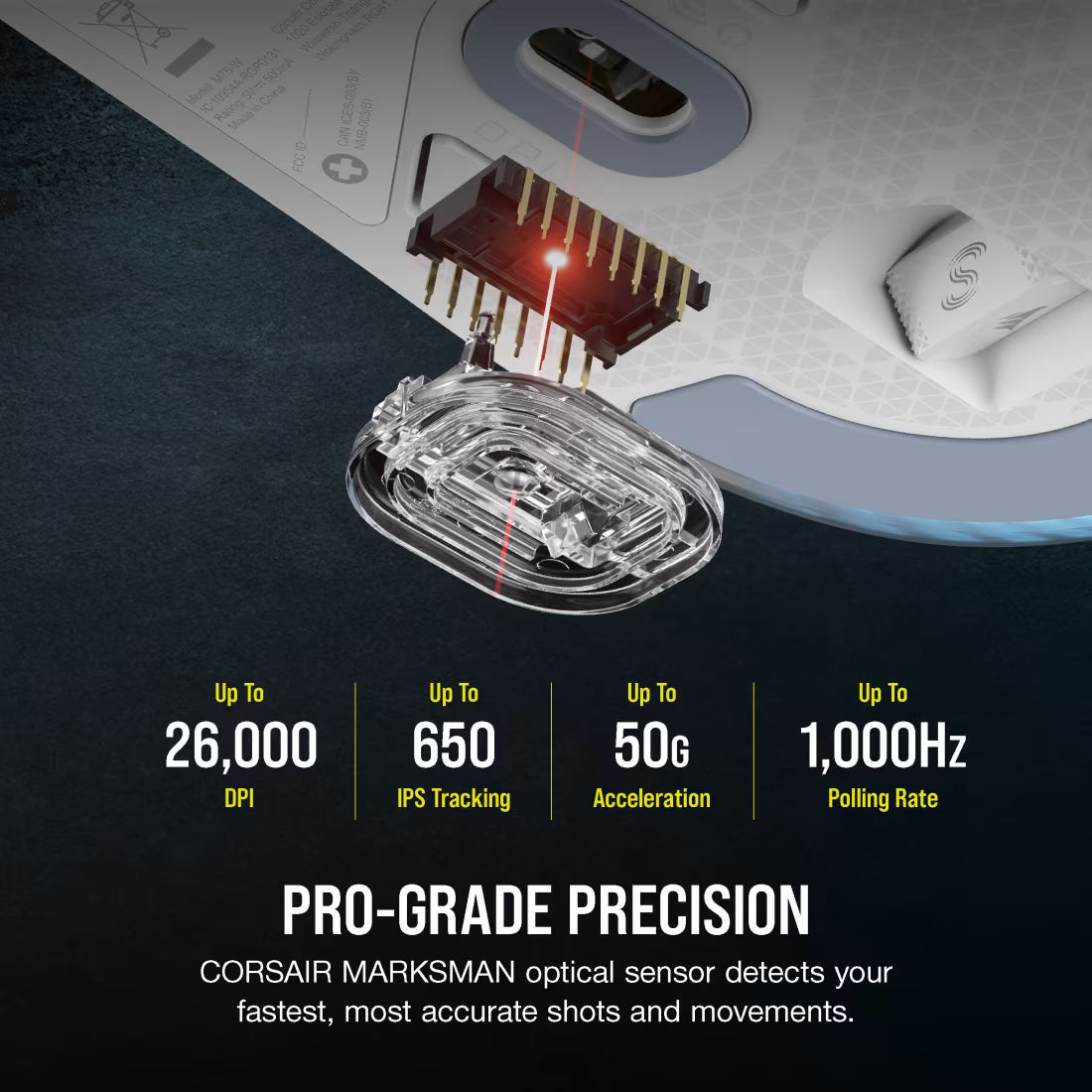 CORSAIR M75 Wireless Lightweight RGB Gaming Mouse
