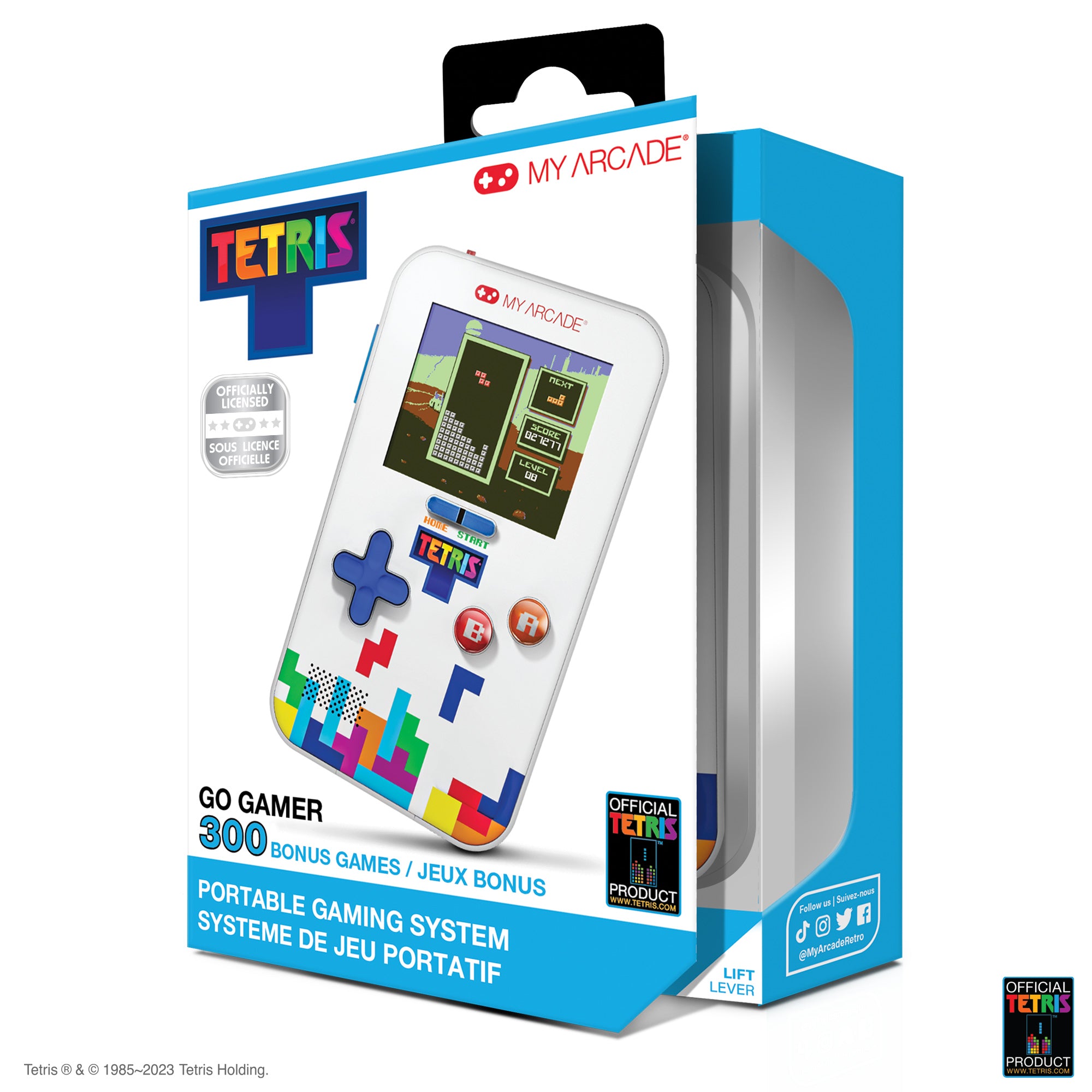 My Arcade Go Gamer Tetris + 300 Games