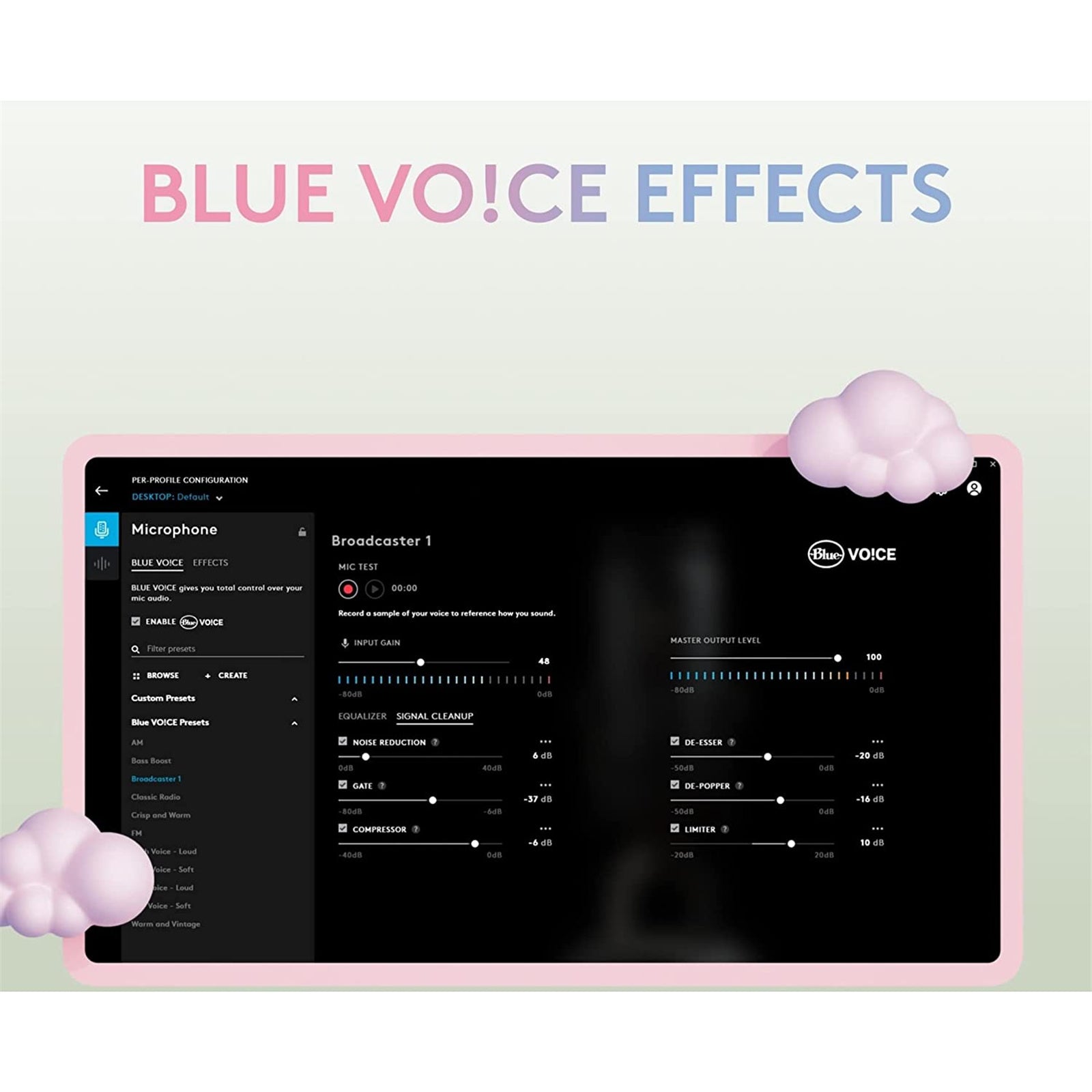 Logitech Blue Yeti - 3-Capsule USB Microphone - Pink
