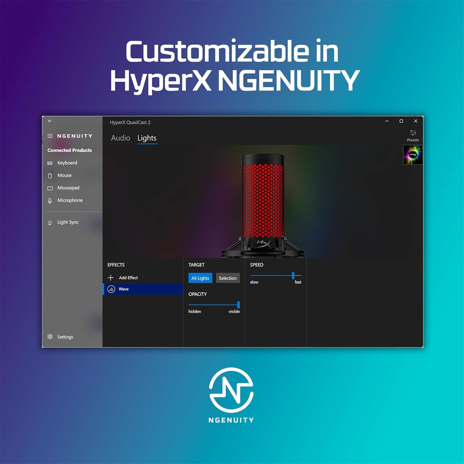 HyperX Quadcast 2 USB Gaming Microphone