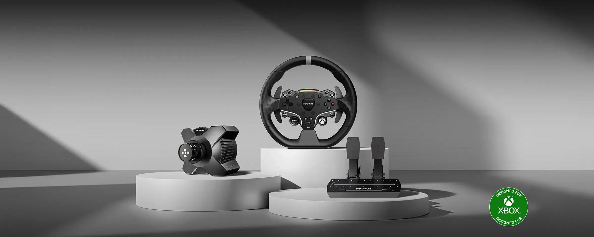 MOZA Racing R3 Direct Drive Racing Simulator Bundle for Xbox & PC