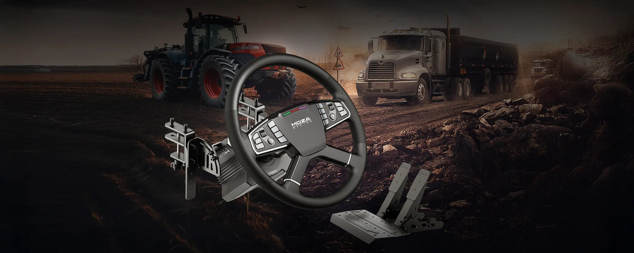 MOZA Truck Driving Simulator Bundle