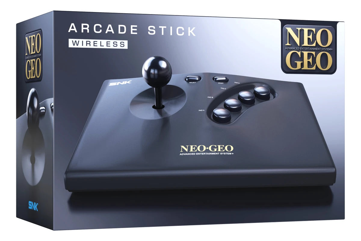 NEO GEO AES+ Wireless Arcade Stick - Black