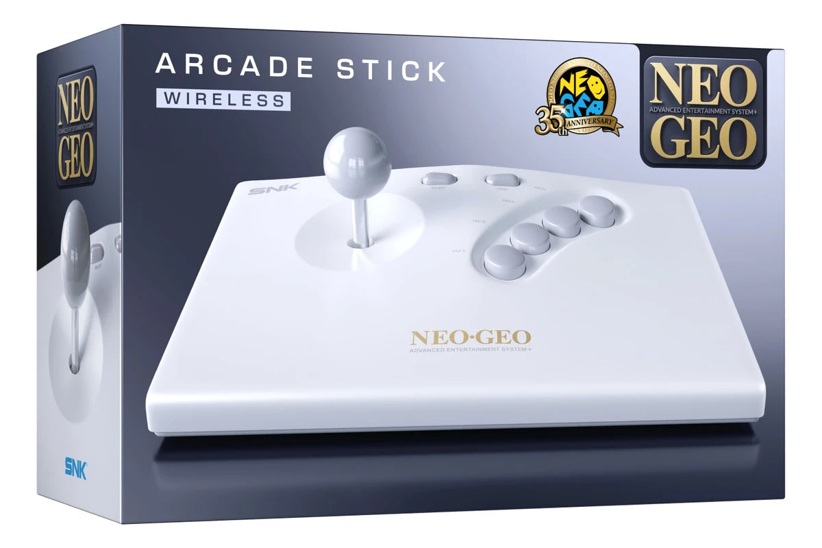 NEO GEO AES+ Wireless Arcade Stick - White