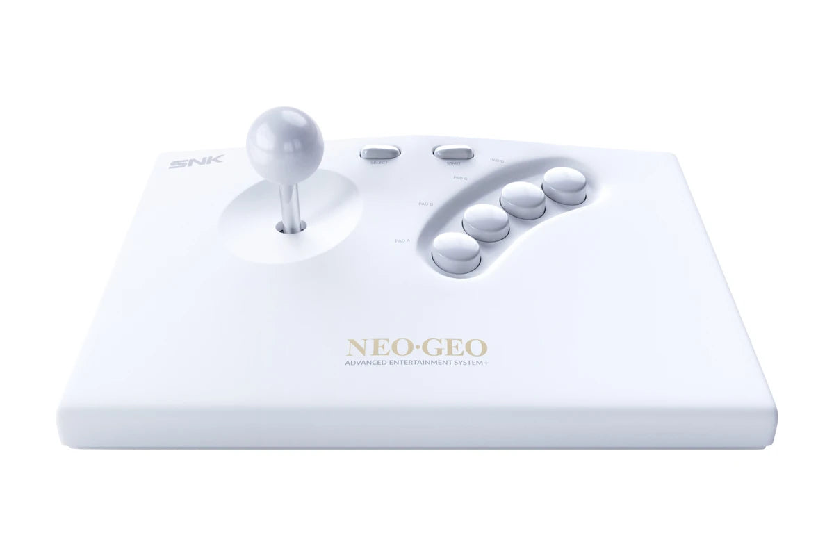 NEO GEO AES+ Wireless Arcade Stick - White