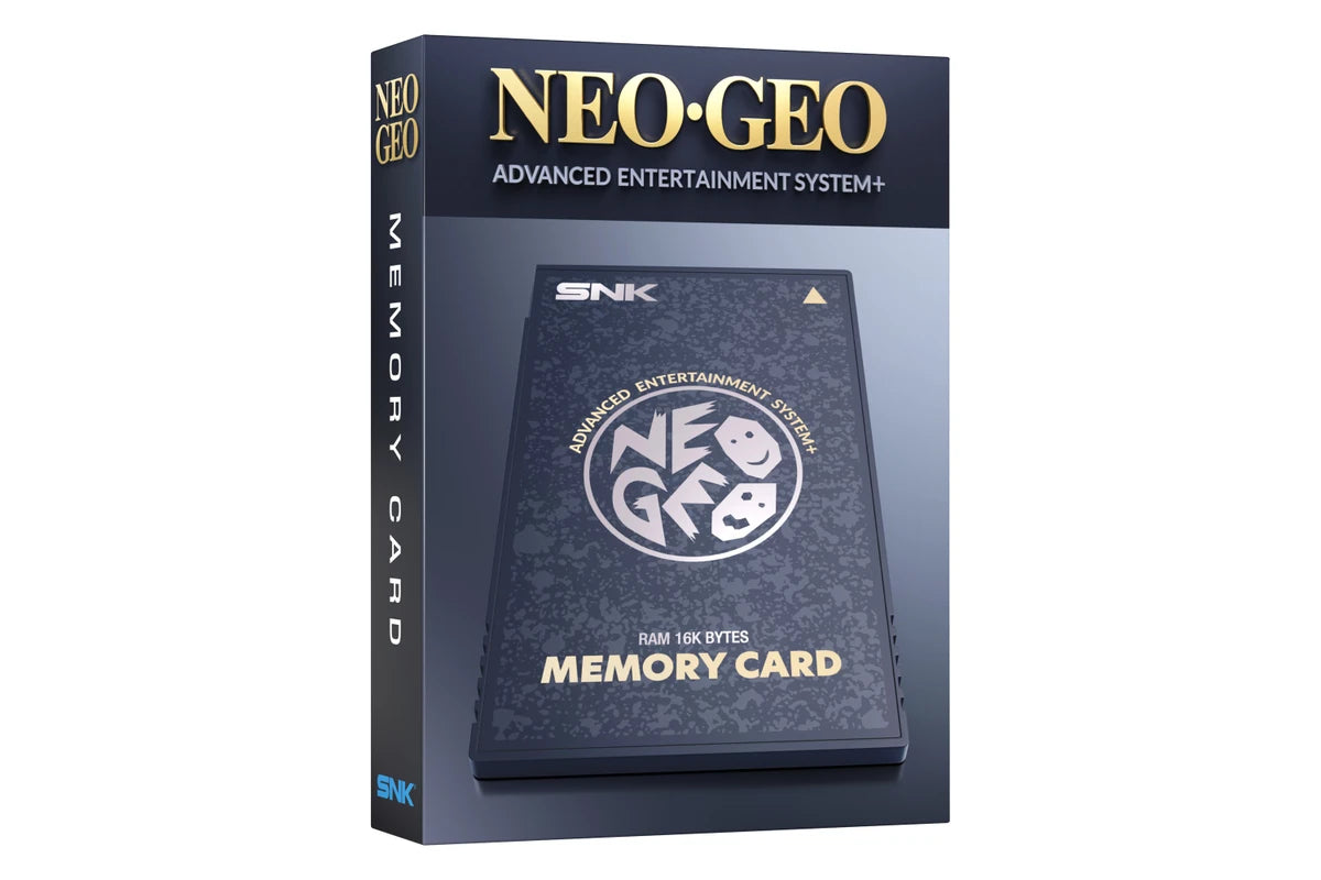 NEO GEO AES+ Memory Card - Black