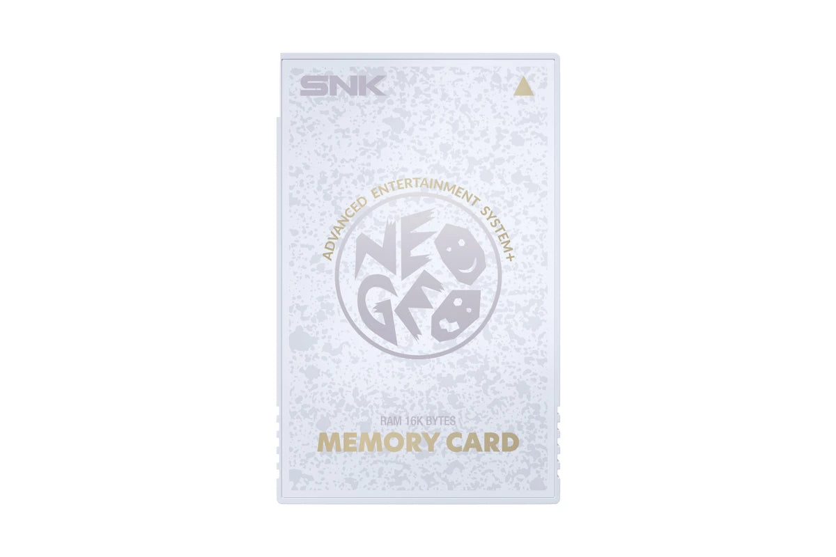 NEO GEO AES+ Memory Card - White