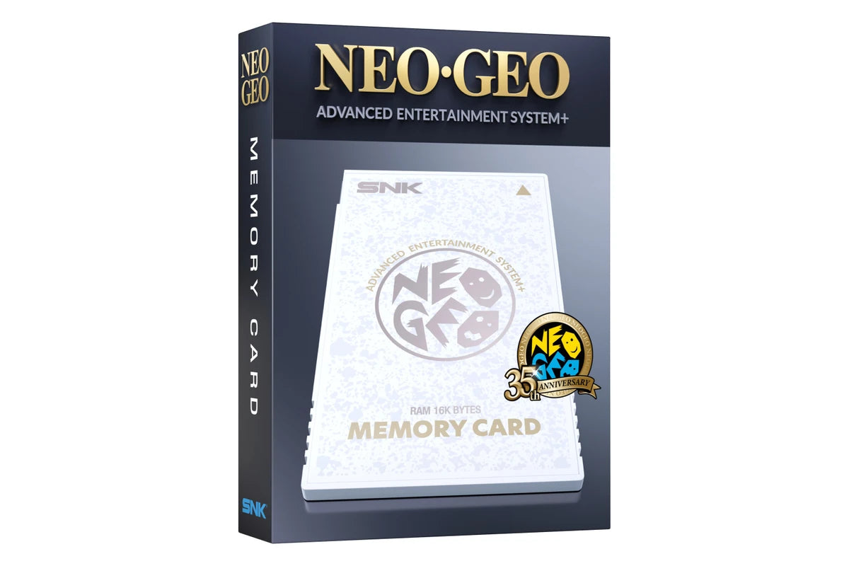 NEO GEO AES+ Memory Card - White