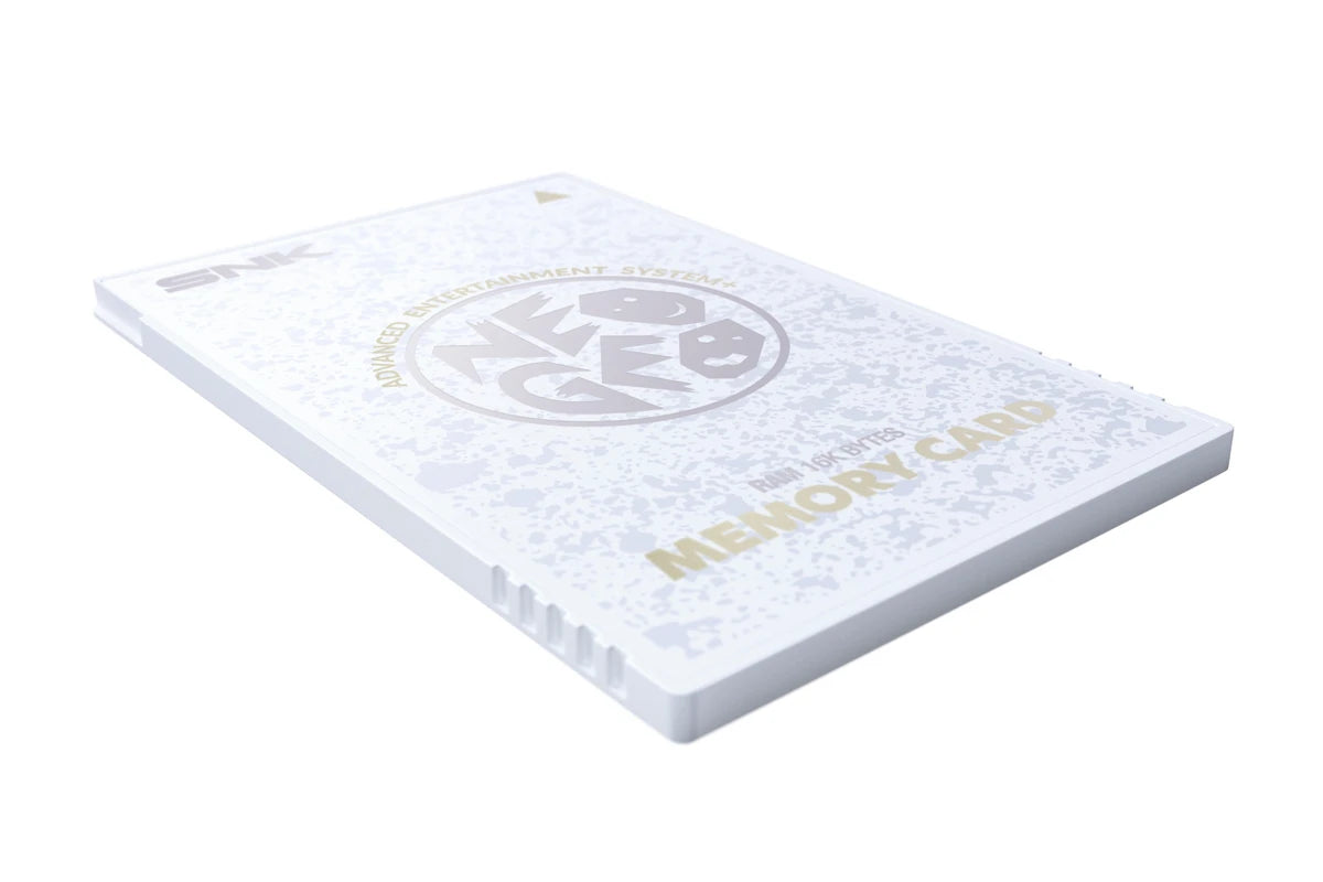 NEO GEO AES+ Memory Card - White