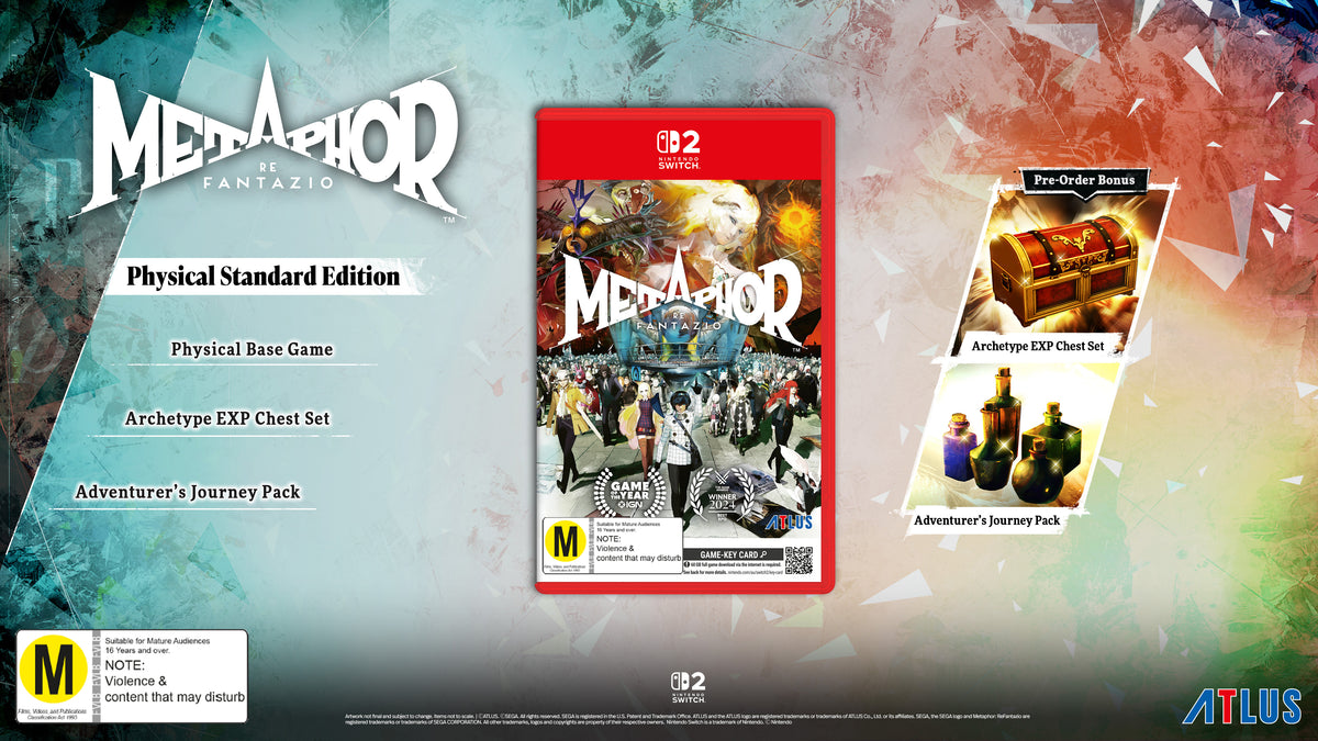 Metaphor Refantazio (GKC) - Nintendo Switch 2