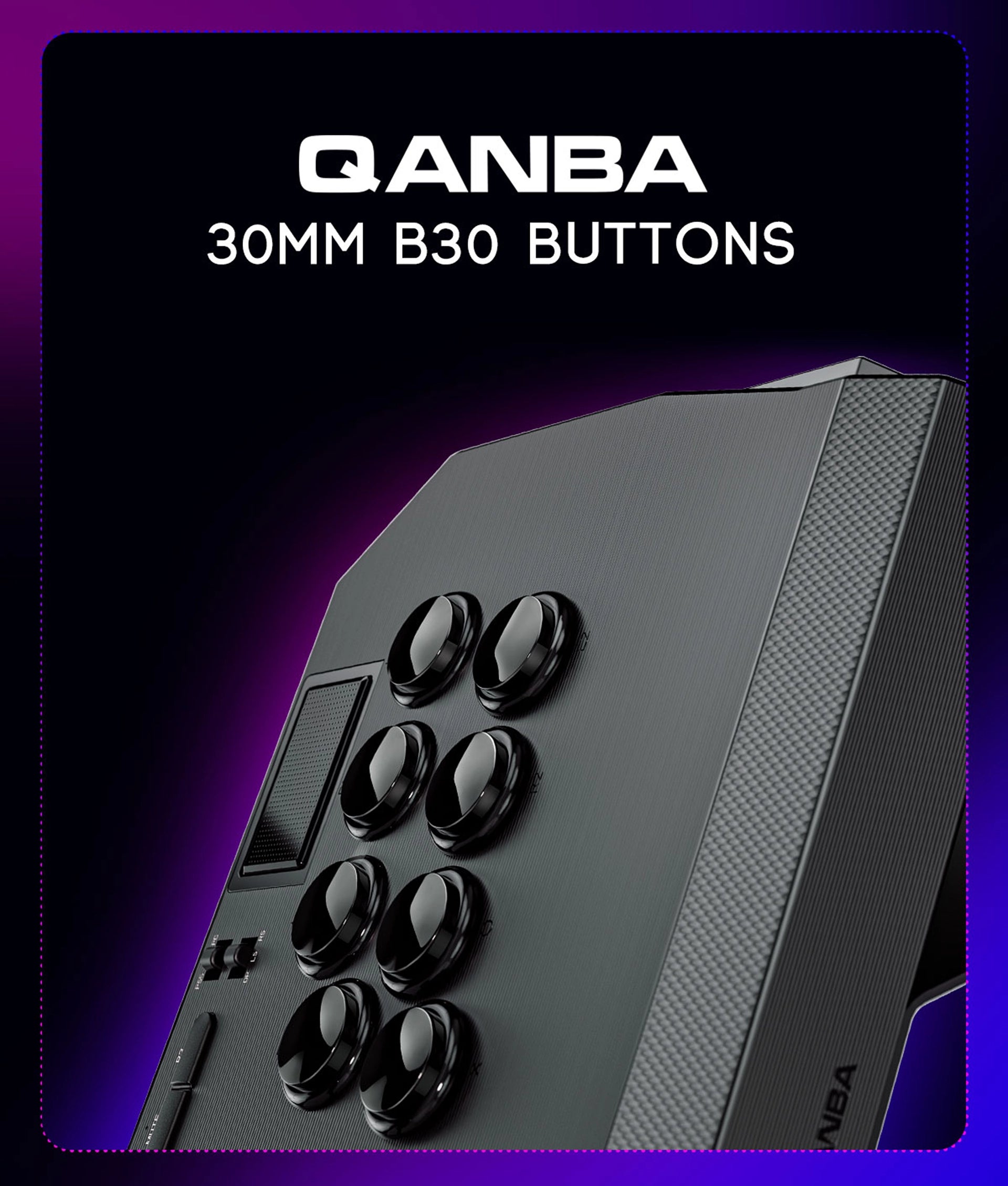 Qanba Drone 2 Wired Fight Stick for PS5 / PS4 / PC