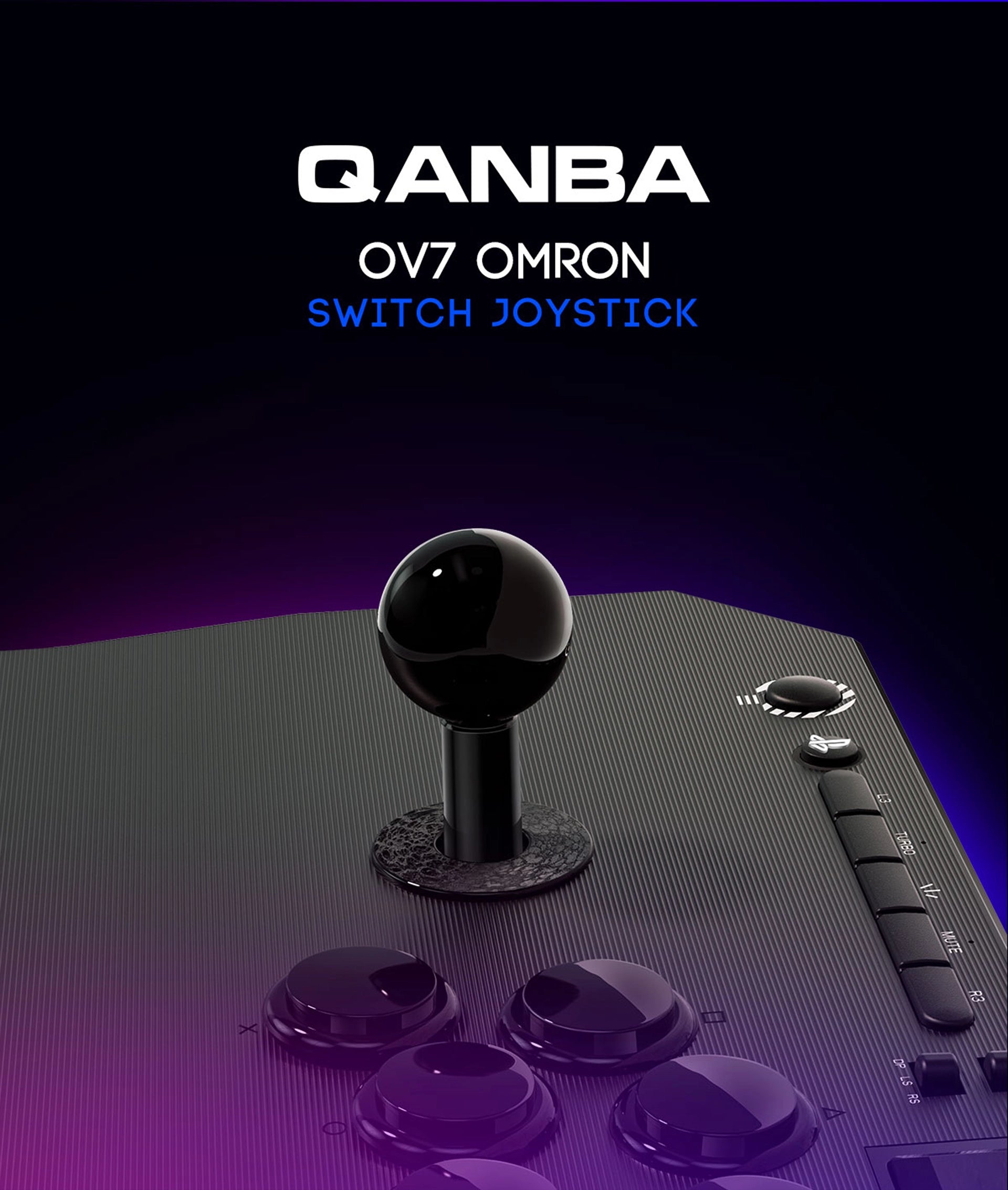 Qanba Drone 2 Wired Fight Stick for PS5 / PS4 / PC