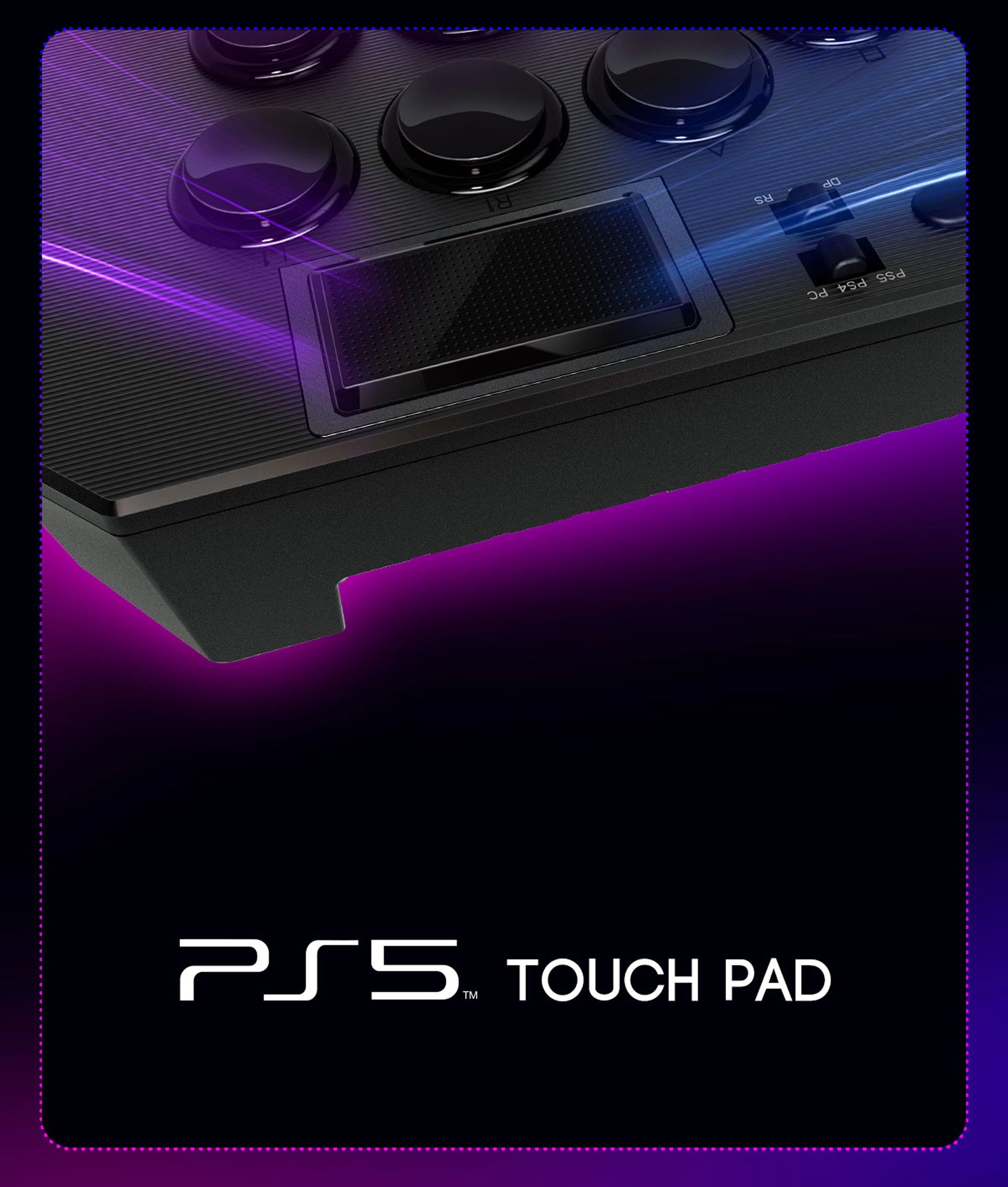 Qanba Drone 2 Wired Fight Stick for PS5 / PS4 / PC