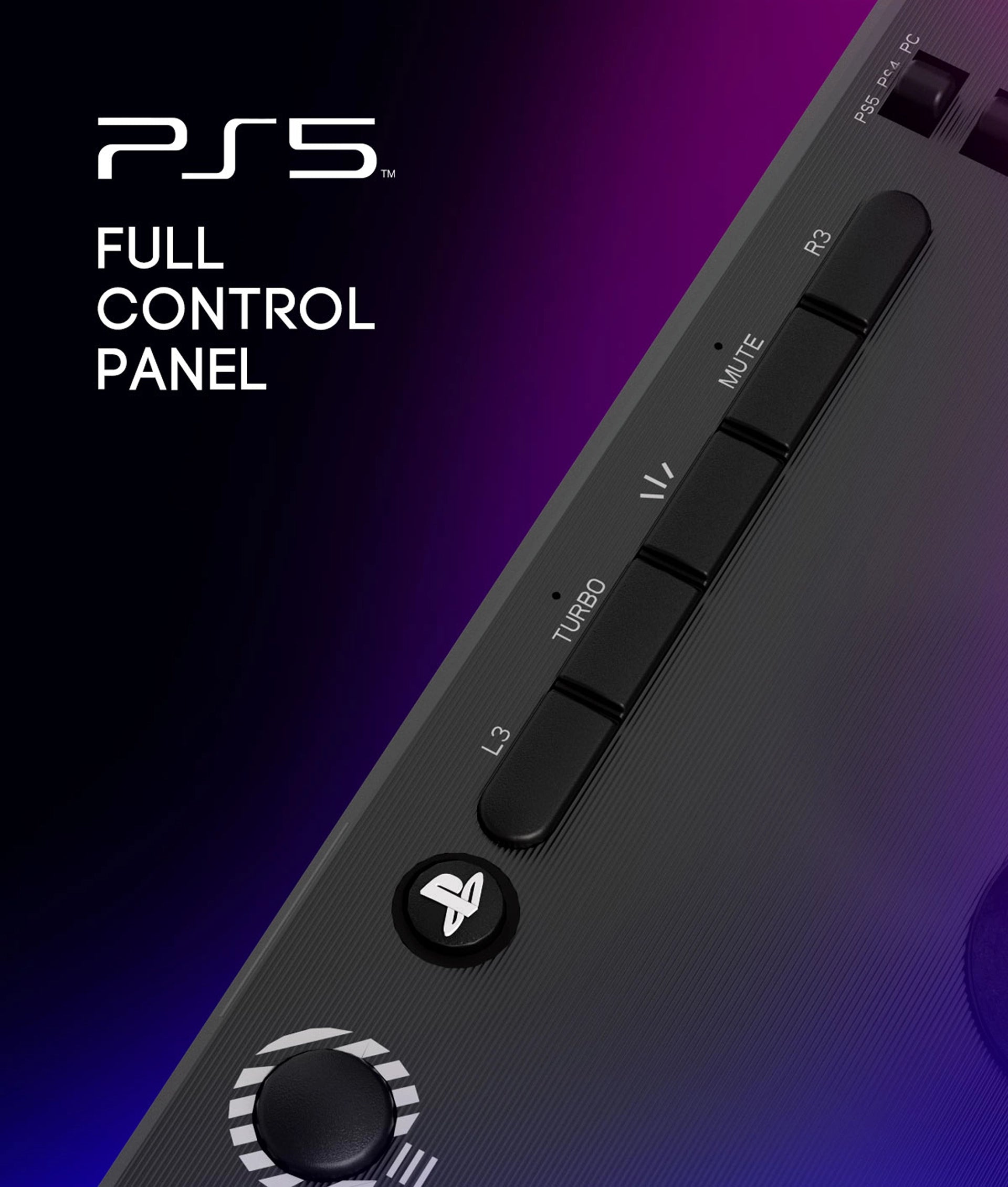 Qanba Drone 2 Wired Fight Stick for PS5 / PS4 / PC