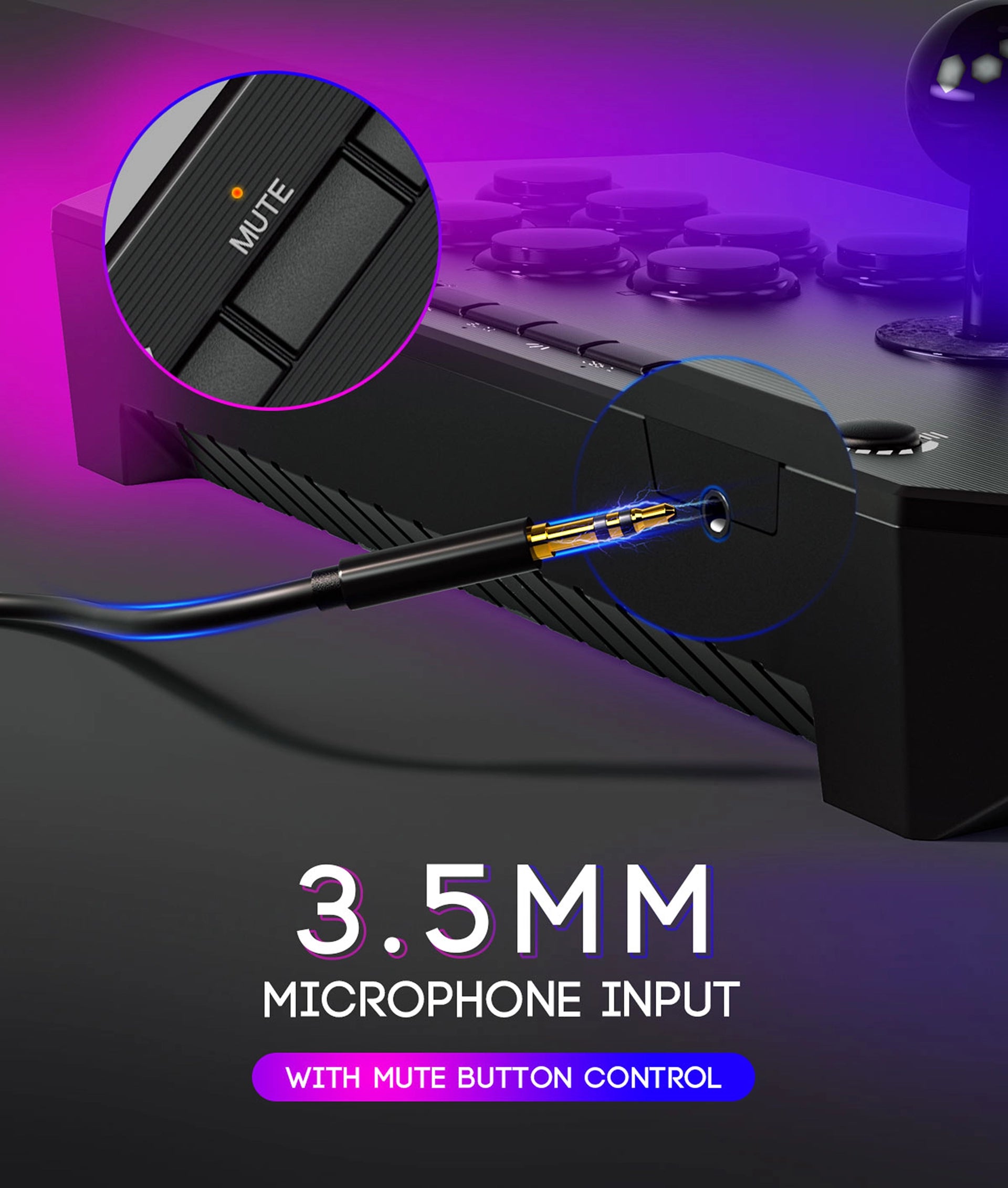 Qanba Drone 2 Wired Fight Stick for PS5 / PS4 / PC